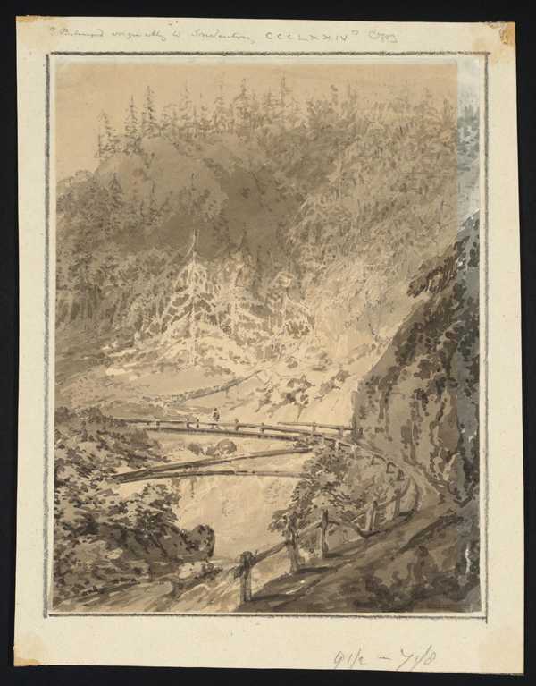 ‘In the Pass of St Gotthard, Switzerland‘, Joseph Mallord William ...