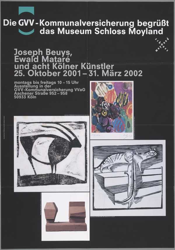 Joseph Beuys, Ewald Matare and Eight Cologne Artists. Museum Schloss Moyland