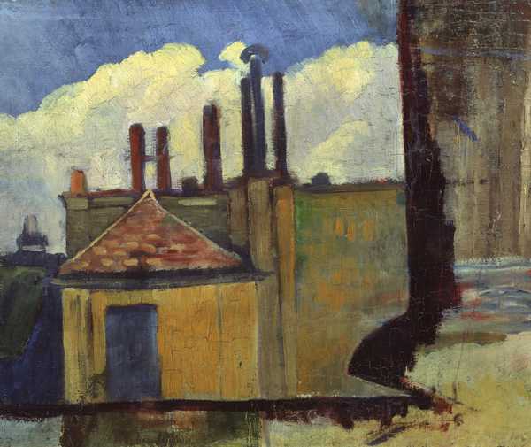 ‘Roof Tops in Paris‘, Paul Serusier | Tate