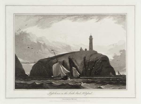 Light-house on the South Stack, Holyhead