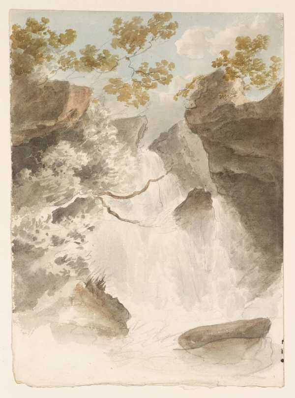 Cascade above Pont-y-Pandy