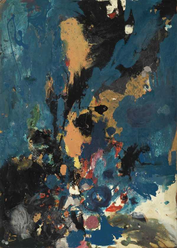 ‘Distillation‘, Gillian Ayres CBE RA, 1957 | Tate