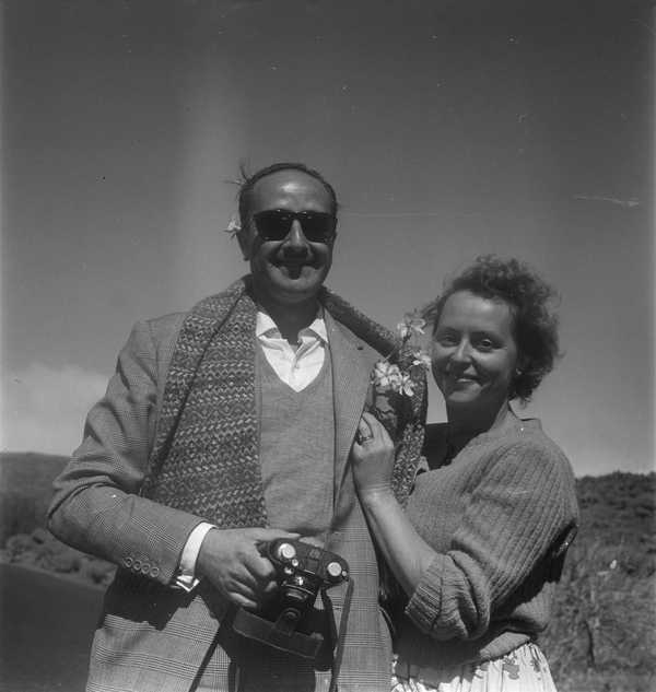 Photograph of Juan Fernando and Mollie Gordon taken in Puerto de la ...