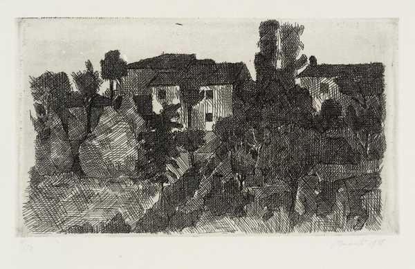 Hilltop at Evening