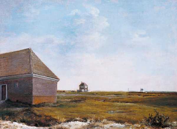 Newmarket Heath, with a Rubbing-Down House