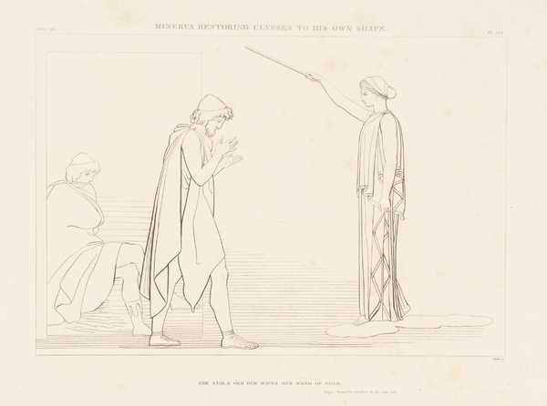 Minerva Restoring Ulysses to his Own Shape