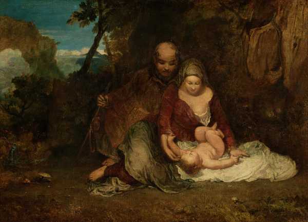 Holy Family', Joseph Mallord William Turner, exhibited 1803 | Tate
