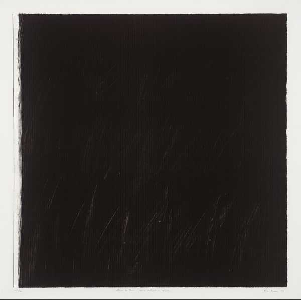 ‘1. Black Vertical on Black‘, Alan Green, 1977 | Tate