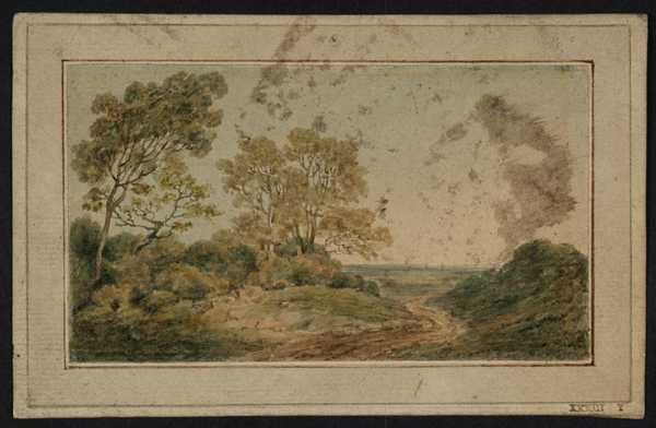 ‘A Country Road‘, Unknown artist, Britain, c.1790 | Tate