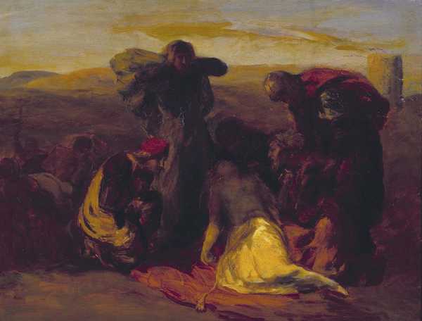 Sketch for ‘The Death of Cordelia’