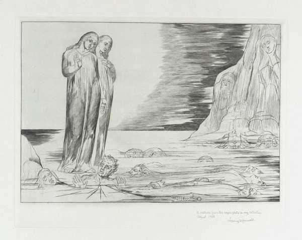 Dante Striking Against Bocca degli Abati