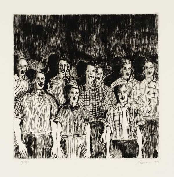 Large Group with Shadows