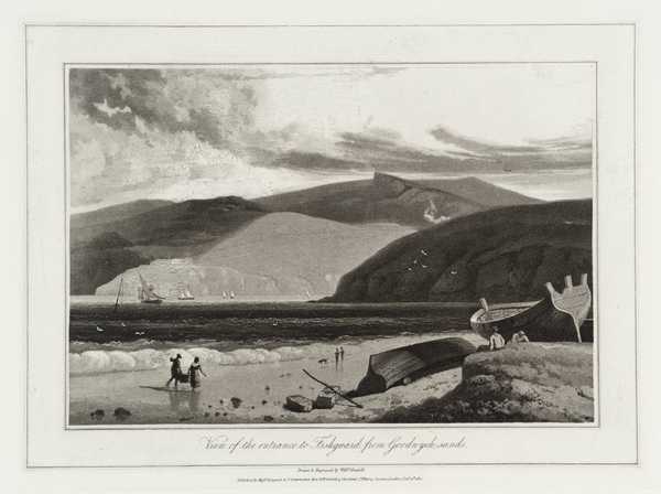 View of the Entrance to Fishguard, from Goodwych Sands