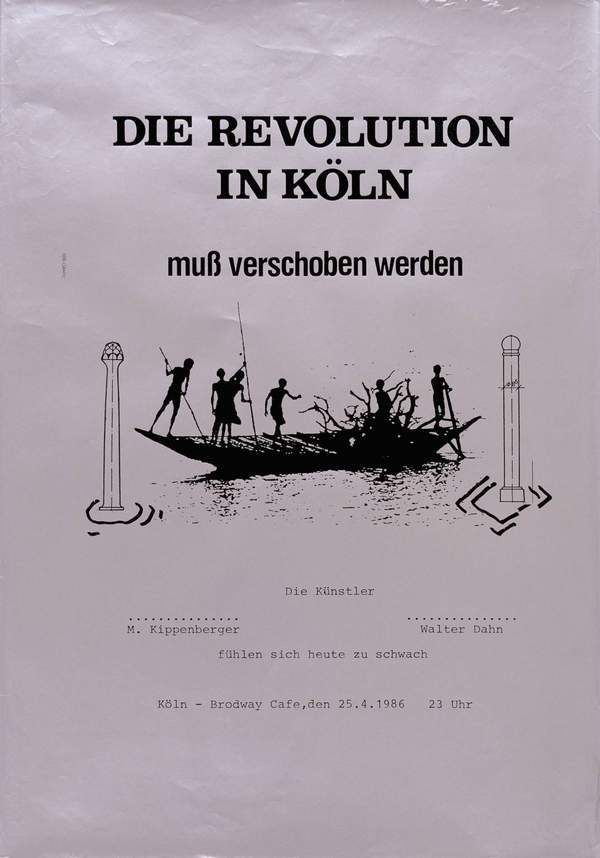 The Revolution in Cologne Had to be Postponed