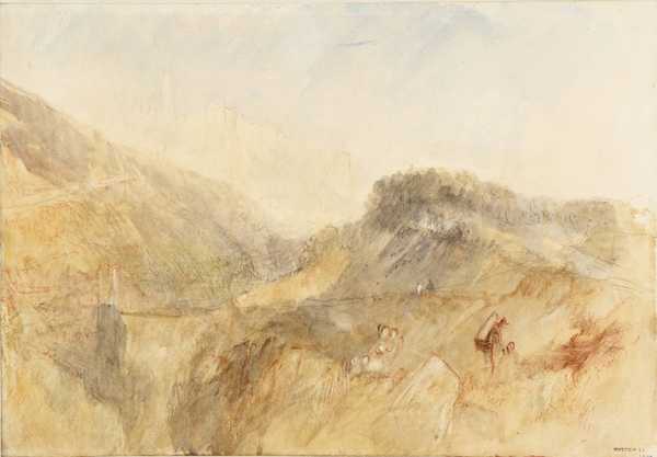 ‘Lausanne Sketchbook‘, Joseph Mallord William Turner, 1841–5 | Tate