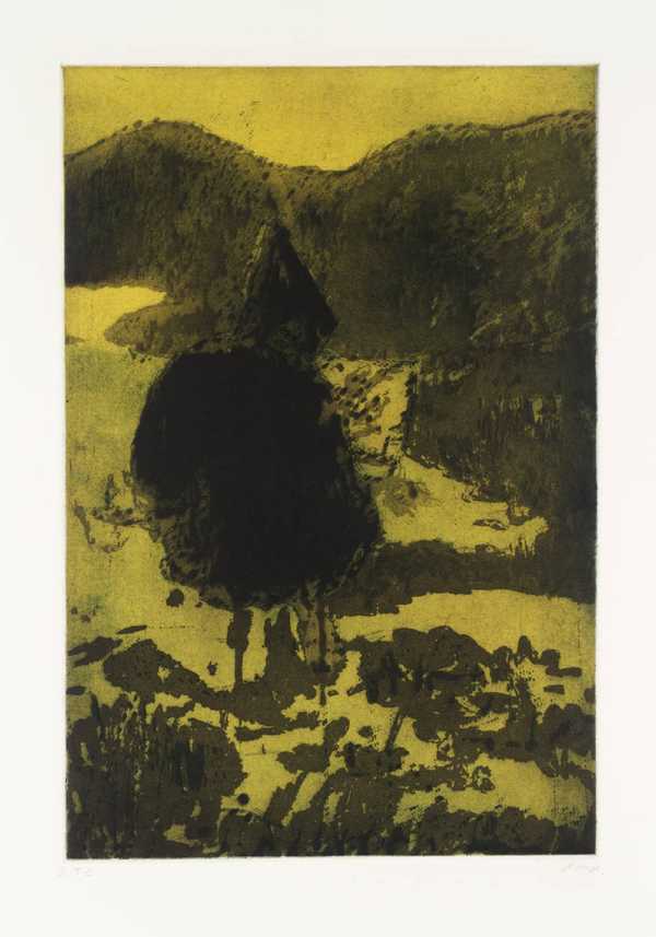 Figure in a Mountain Landscape', Peter Doig, 1997 | Tate