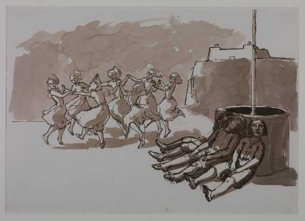 Drawing for ‘The Dance’