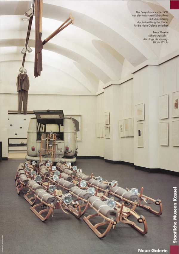 Der Beuys-Raum wurde. Neue Gallerie. Staatliche Museen Kassel