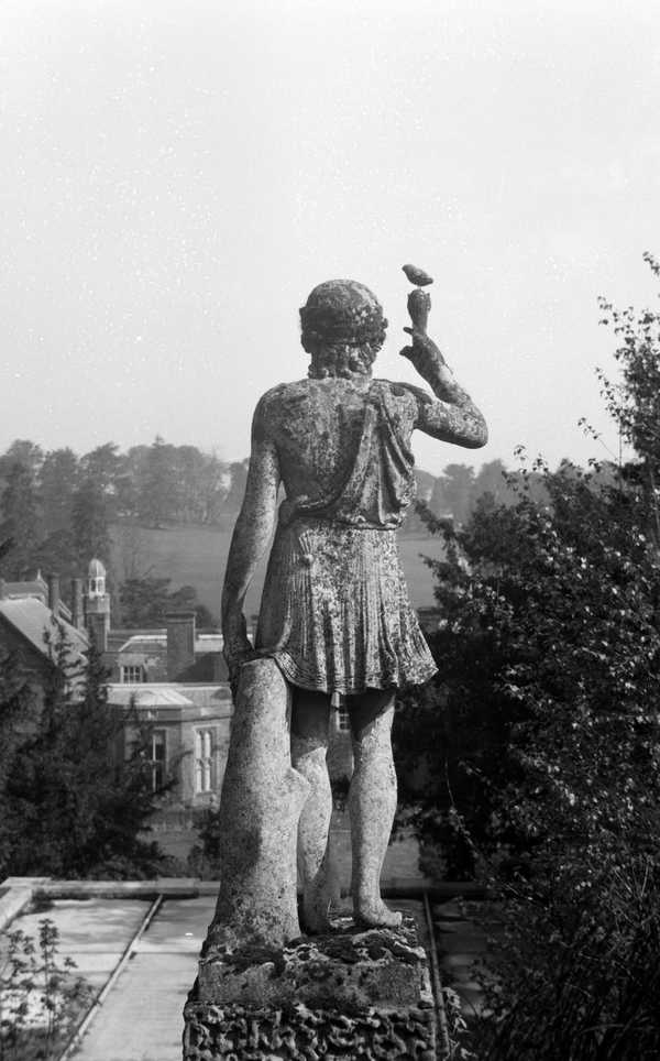 Photograph of garden sculpture in Wotton House near Dorking, Surrey