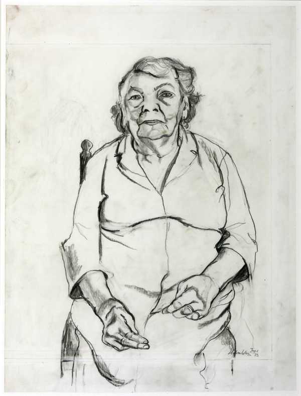 Study for Portrait of Frances Rose