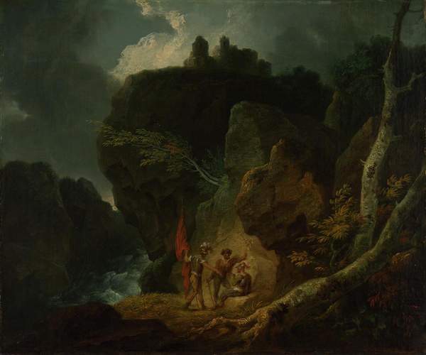 Rocky Landscape with Banditti