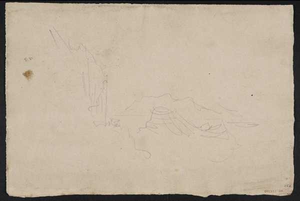 ‘Mountains‘, Joseph Mallord William Turner, c.1830–41 | Tate
