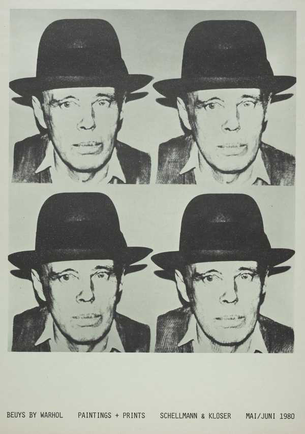 Beuys by Warhol. Paintings + Prints