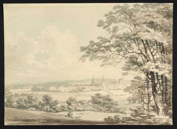 Southampton from the Grounds of Cranbury Park