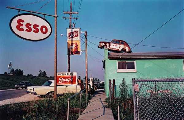 Group of photographs by William Eggleston from the series Election 