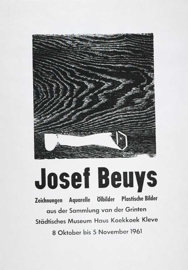 Josef Beuys: Zeichnungen Aquarelle Olbilder Plastische Bilder. Städtisches Museum Haus Koekkoek Kleve