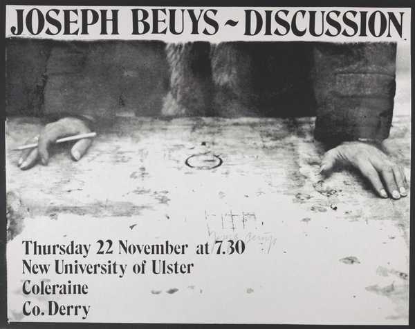 Joseph Beuys: Discussion. The New University of Ulster