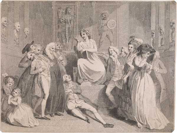 The Temple of Mirth, after Thomas Stothard