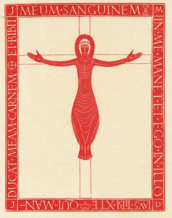 ‘Crucifix‘, Eric Gill, 1919 | Tate