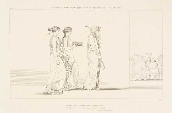 Penelope Carrying the Bow of Ulysses to the Suitors