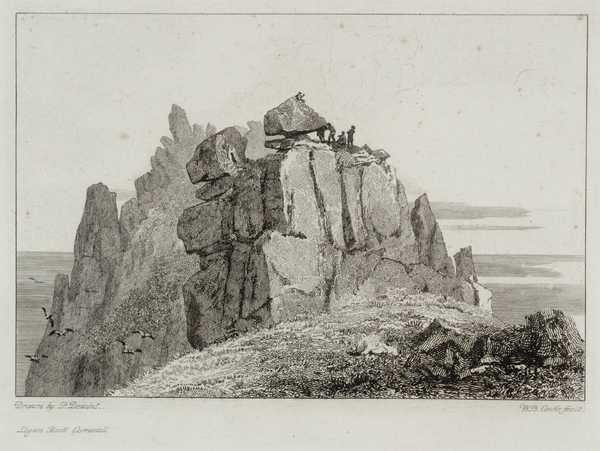 The Logan Rock, Cornwall