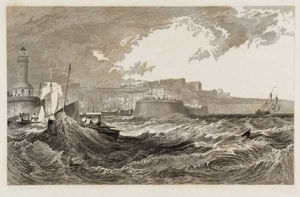 ‘Ramsgate, Kent‘, after Joseph Mallord William Turner, 1824 | Tate