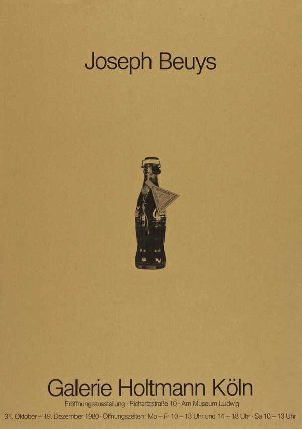 Joseph Beuys. Galerie Holtmann Köln