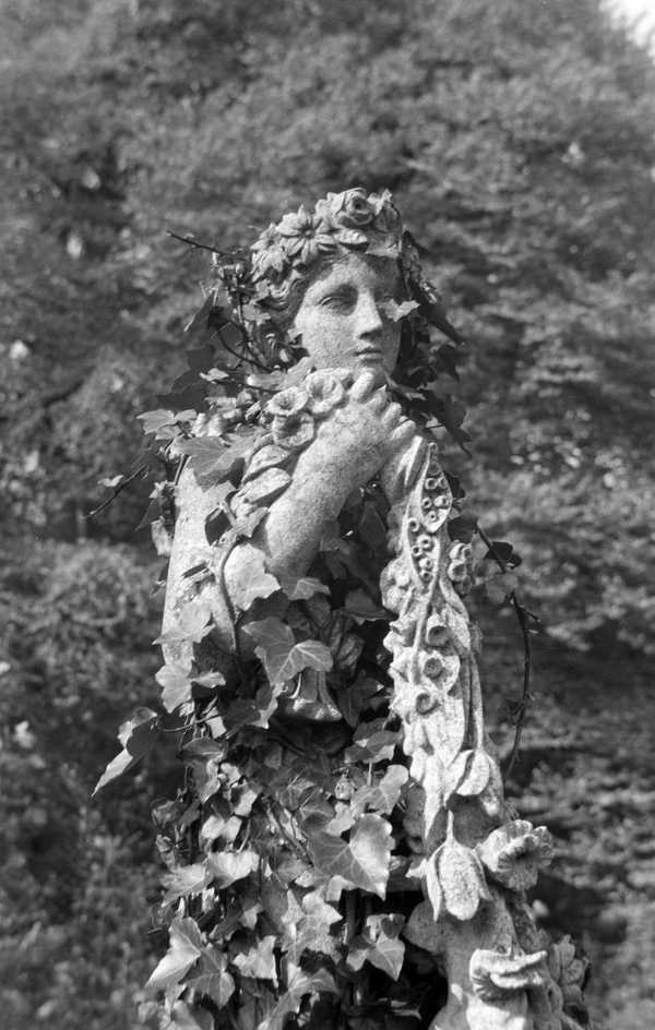 ‘Photograph of garden sculpture in Wotton House near Dorking, Surrey