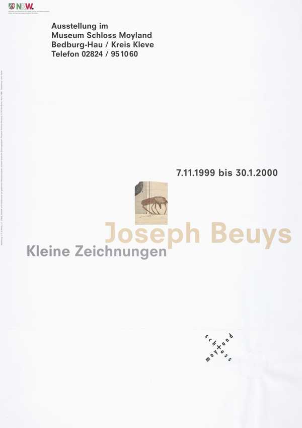 Joseph Beuys: Kleine Zeichnungen. Museum Schloss Moyland
