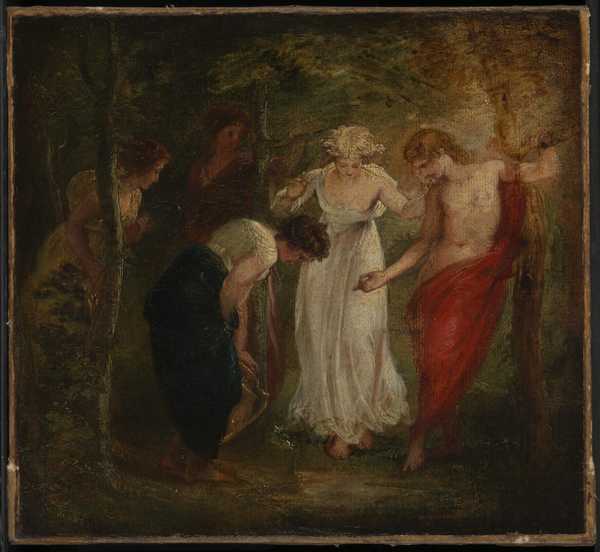 Nymphs Discover the Narcissus