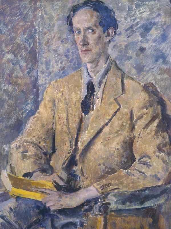 ‘Lord David Cecil‘, Augustus John OM, 1935 | Tate