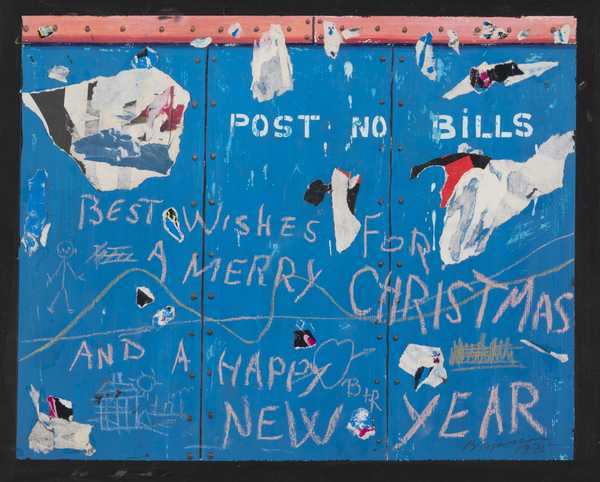 ‘Happy New Year‘, Burhan Dogançay, 1972 | Tate