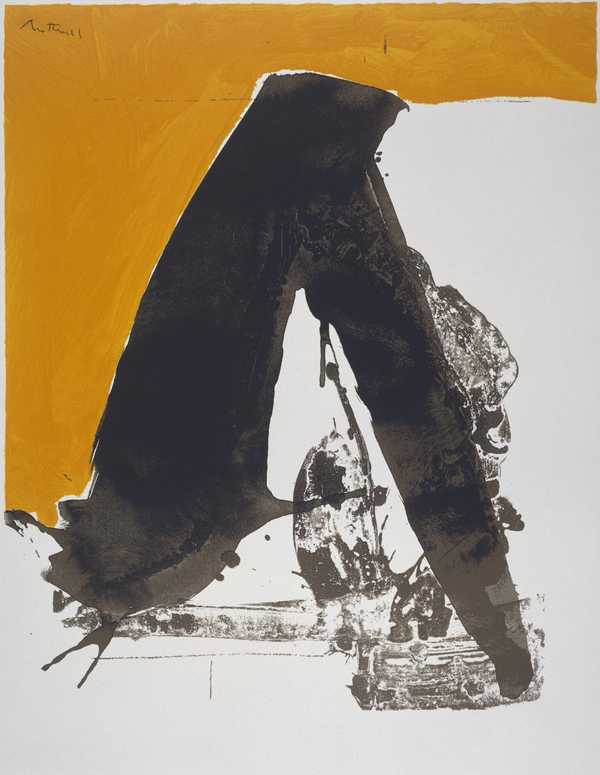 ‘No. 12‘, Robert Motherwell, 1970 | Tate