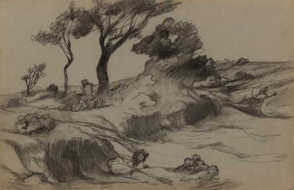 ‘Arid Landscape‘, Joan González, c.1905 | Tate