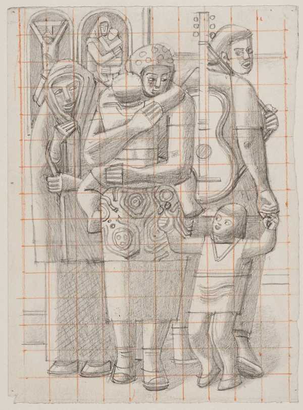 Study for ‘La Lucertola’