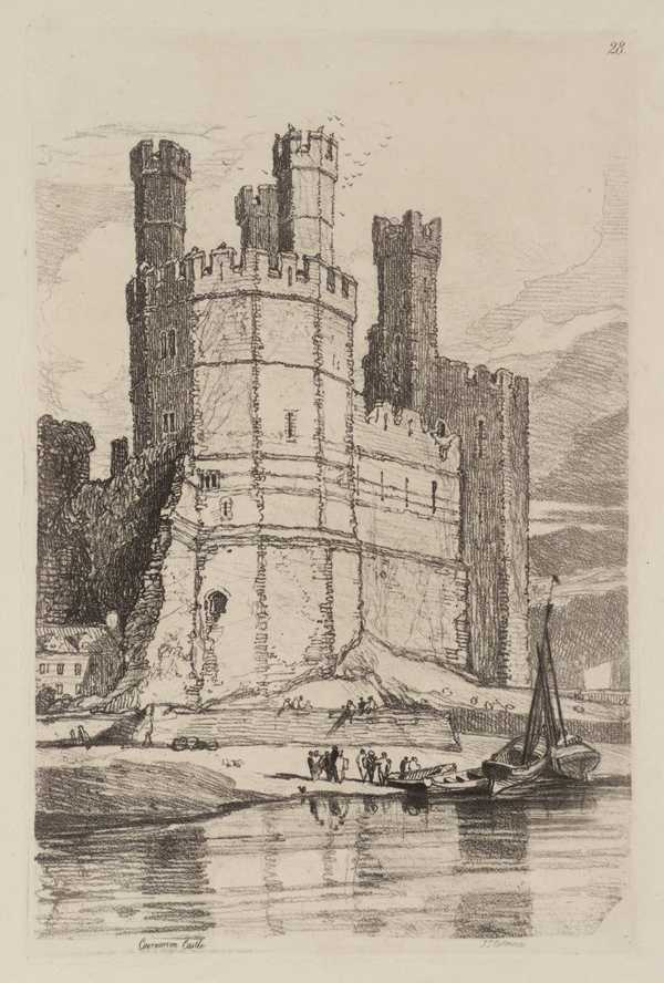 Caernarvon Castle, North Wales