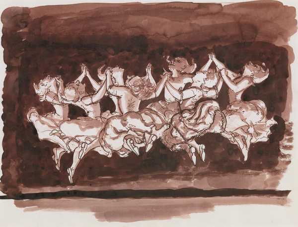 Drawing for ‘The Dance’