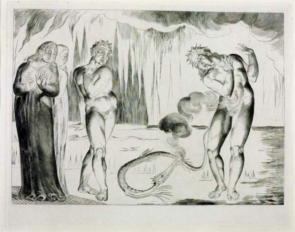 The Serpent Attacking Buoso Donati