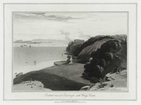 Distant View of Edinburgh, with Wemys Castle