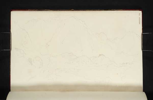 Notched Ridge ‘The Notched Ridge, Glencoe‘, Joseph Mallord William Turner, 1831 | Tate